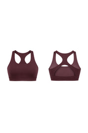 Dash Sports Bra Cherry Cola