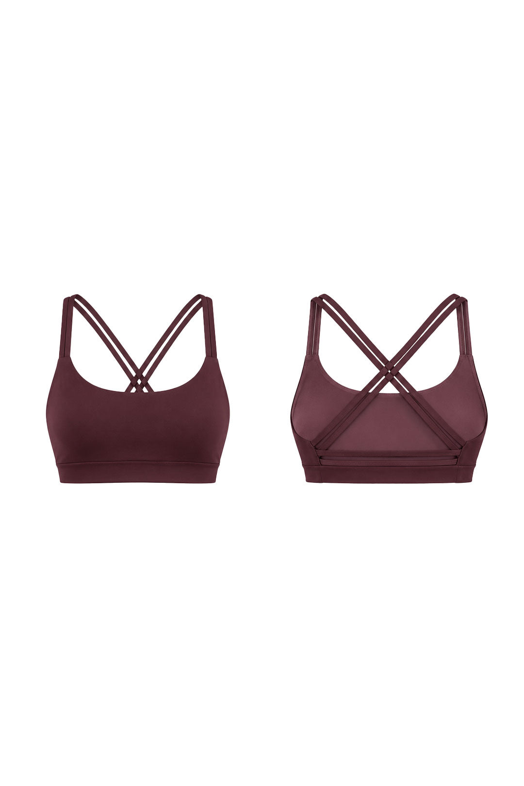 Define Sports Bra Cherry Cola