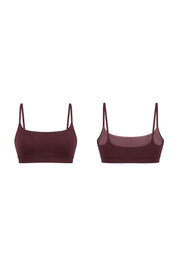 Dream Sports Bra Cherry Cola
