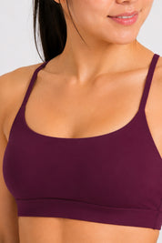 Dream Sports Bra Cherry Cola