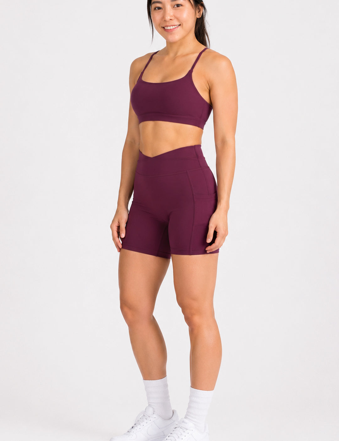 Dream Sports Bra Cherry Cola