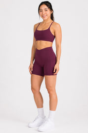 Dream Sports Bra Cherry Cola