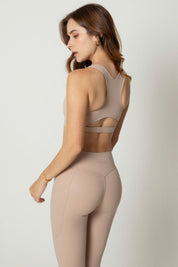 Eclipse Sports Bra (Almond Shimmer)