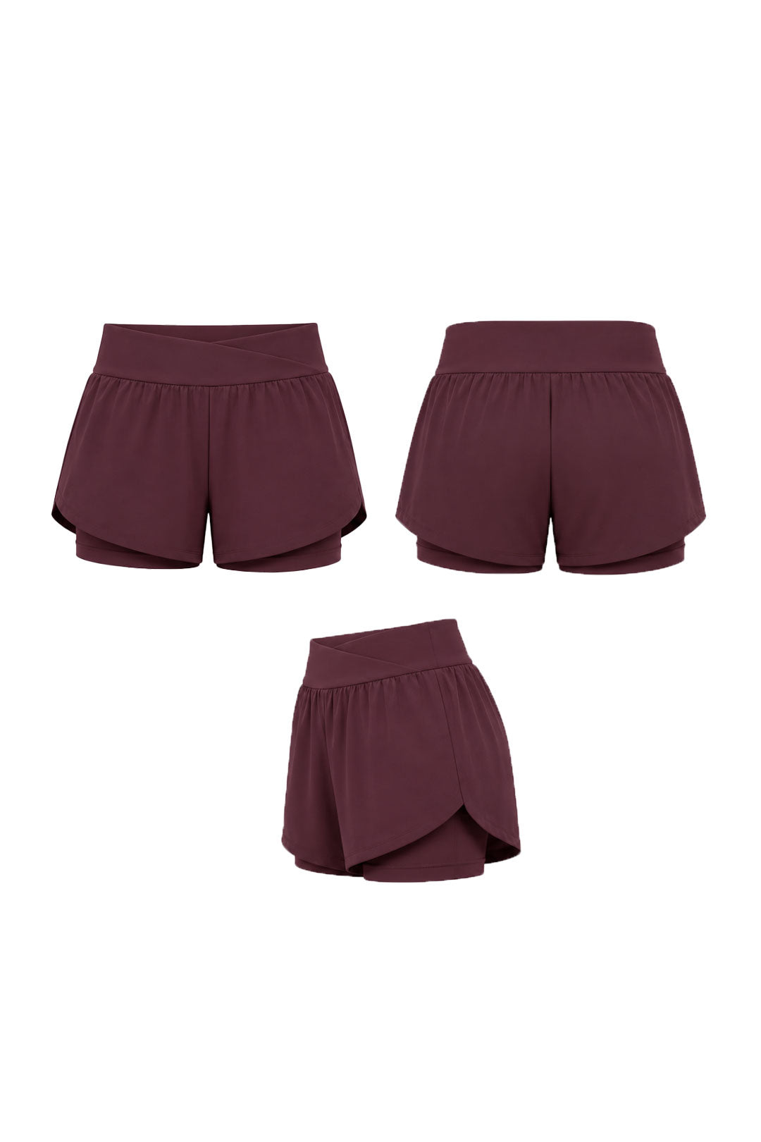 Major Training Shorts Cherry Cola