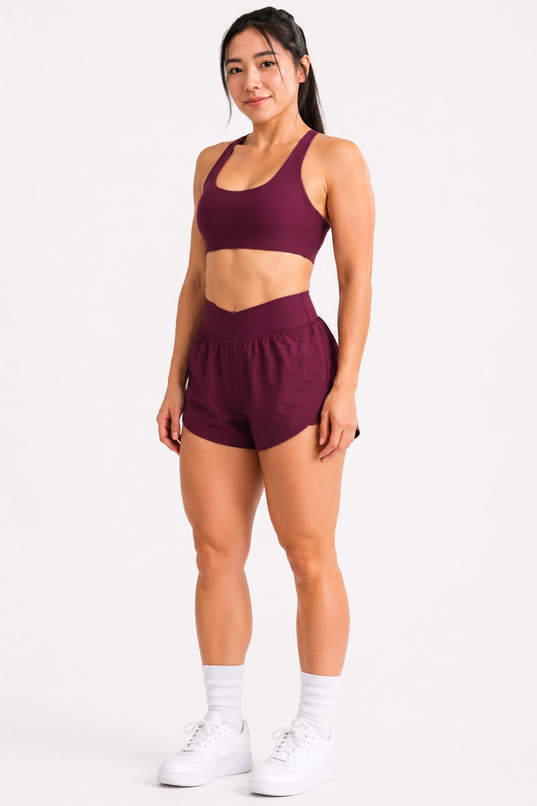 Major Training Shorts Cherry Cola