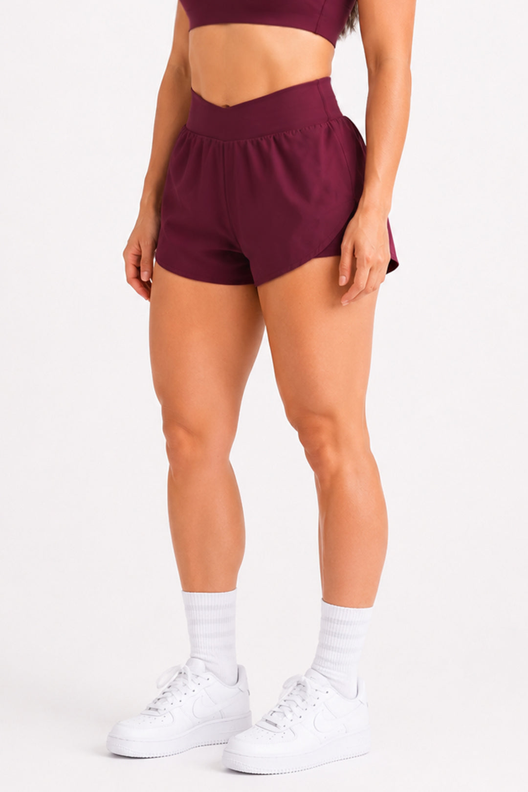 Major Training Shorts Cherry Cola