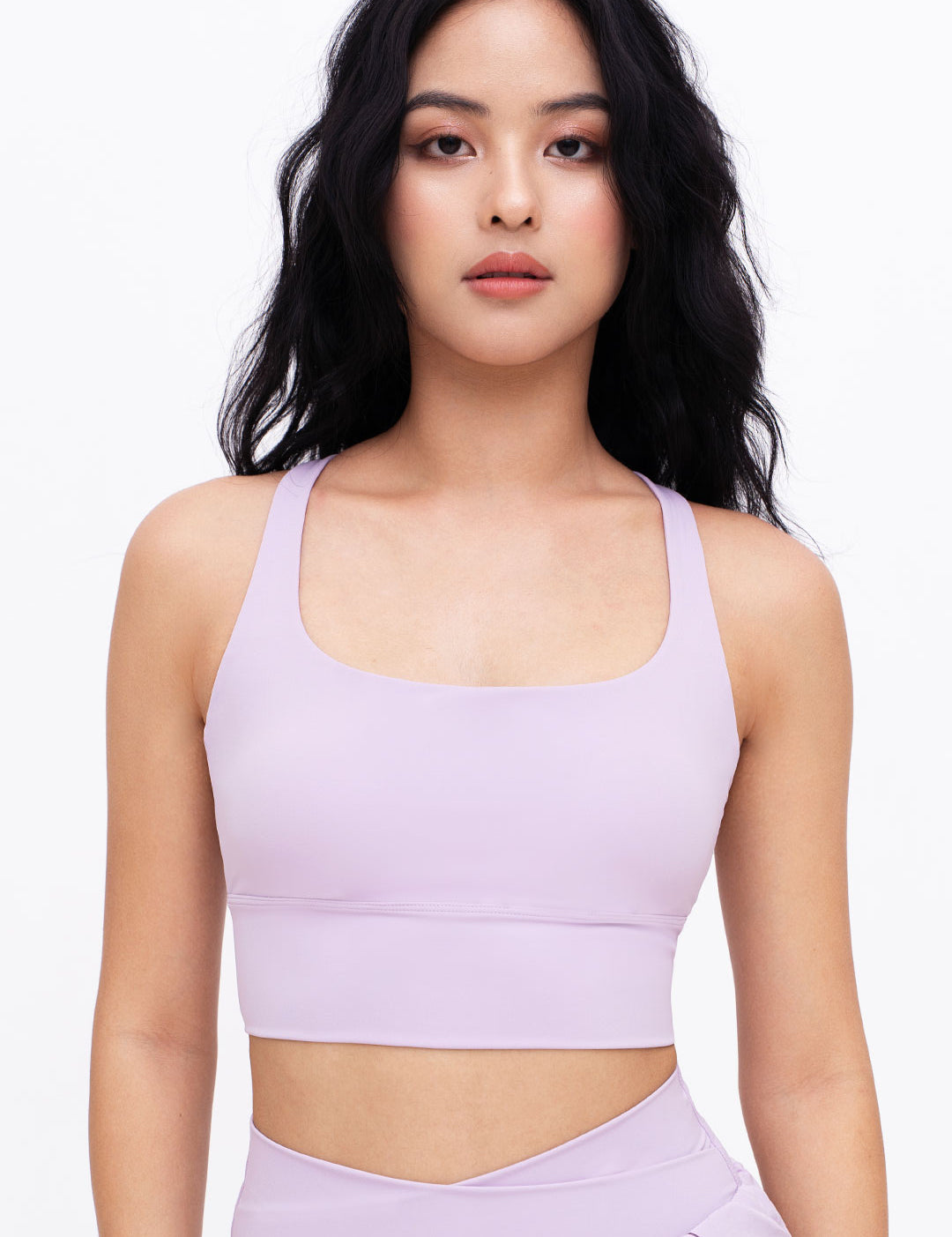 Ripple Long Line Sports Bra