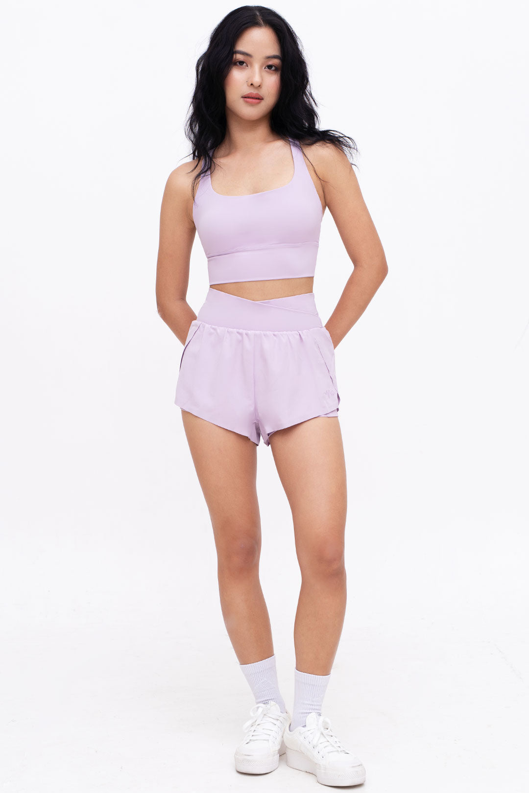 Ripple Long Line Sports Bra
