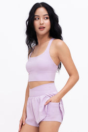 Ripple Long Line Sports Bra
