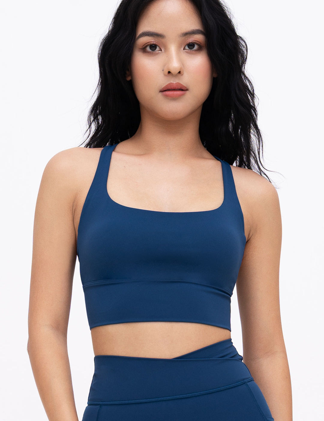 Ripple Long Line Sports Bra