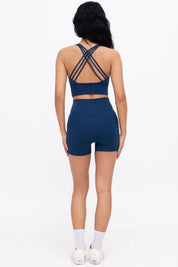 Ripple Long Line Sports Bra