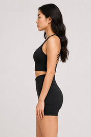Ripple Long Line Sports Bra Classic Black 5